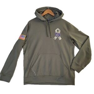 Nike New York Jets Salute To Service Hoodie Men's M Olive Green Team Apparel